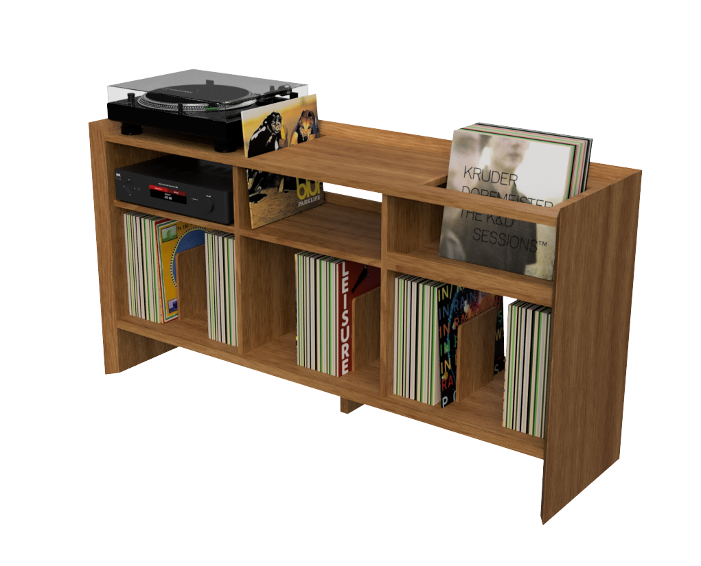 Valhalla Castle 1500 Turntable Vinyl Cabinet https://valhallaudio.com/products/castle-1500-record-cabinet