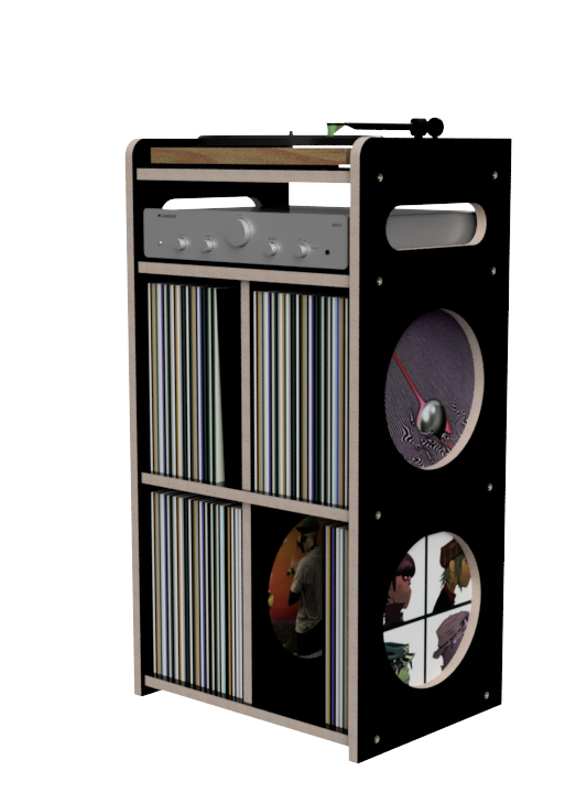 Stack 500 Record Stand