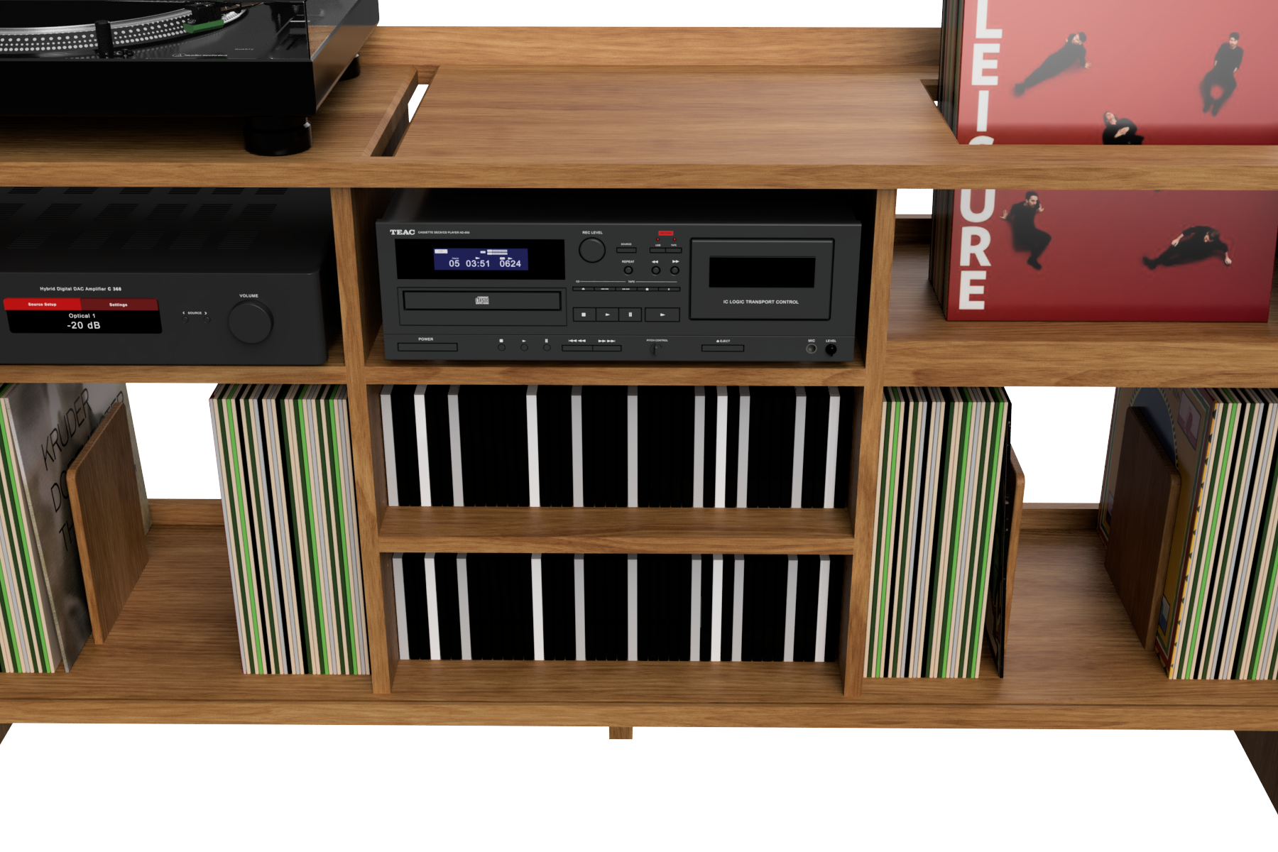 Valhalla Castle 1500 Turntable CD Cabinet https://valhallaudio.com/products/castle-1500-record-cabinet