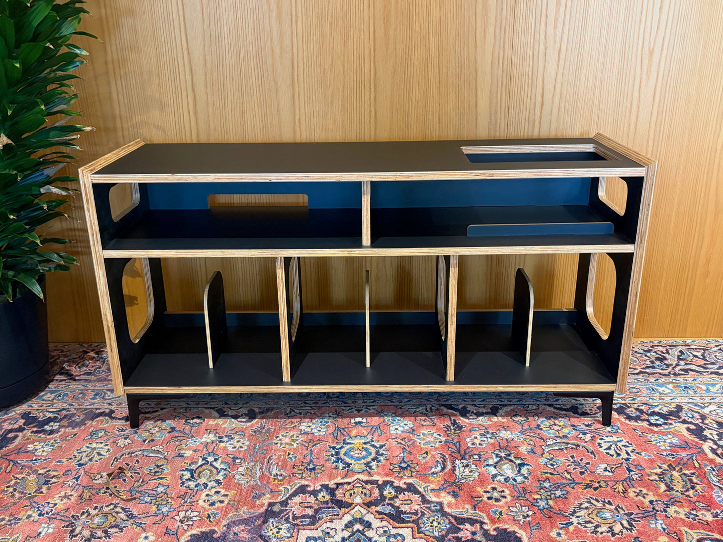 Record Cabinet Front View